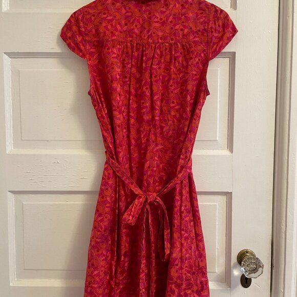 Vibrant Pink Patterned Dress - Picture 5 of 5